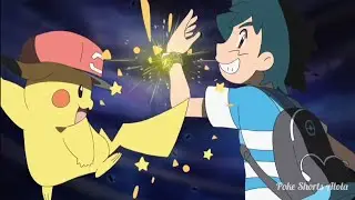 Ash Using Pikachu's Special Z-Move 