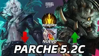 NOTAS DEL PARCHE 5.2C DE WILD RIFT: RENGAR REWORK, CAMBIOS DE BALANCE, JUGABILIDAD Y MÁS.
