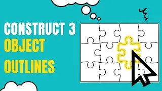 How to add object outline around any object in construct 3