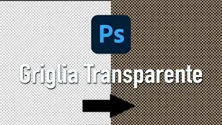 IMPOSTAZIONI GRIGLIA TRANSPERENTE PHOTOSHOP