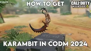 *NEW* How to get this Karambit in COD Mobile 2024 | Karambit- Direction in CODM