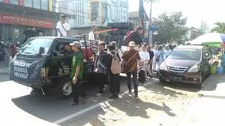 Pawai Budaya 100 Th Yayasan Al Maarif Singosari 2023 Rombongan SMA Islam Maarif