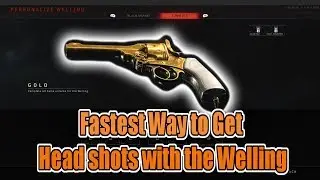 FASTEST WAY TO GET HEADSHOTS WITHTHE WELLING - Black ops 4 Zombies