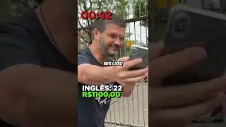 R$50,00 para cada palavra em inglês que você souber traduzir