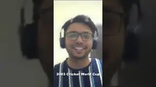 Reliving World Cup 2003: Memories of the Iconic Tournament and Rediscovering Cricket's Magic! 😍🔥