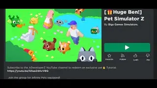 Wait For Pet Simulator Z|