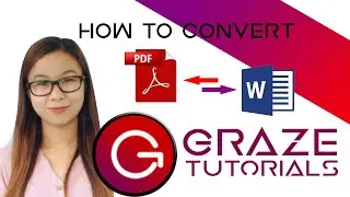How to Convert pdf to word and word to pdf (Offline)