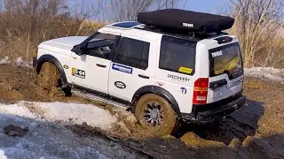 1/10 Scale LAND ROVER DISCOVERY 3 | MST-CFX | Off-road Driving 4X4 RC Car