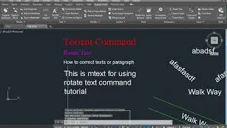 Torient Command In AutoCAD In Hindi