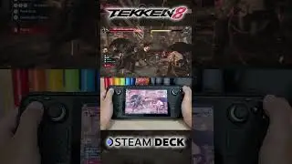 The Tekken 8 plays fantastically well on the Steam Deck