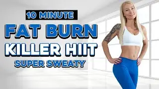 10 MIN HIGH INTENSITY WORKOUT Burn Fat Calories No Equipment