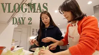 VLOGMAS DAY 2| Cooking with mom, spending time in Jersey!