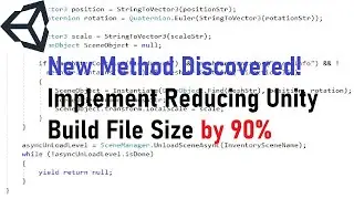 Steps to Reduce Unity Exported Build File Size | Android, Windows, iOS reduce Build file size by 90%