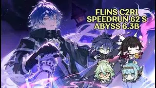 FLINS C2R1 SPEEDRUN 62s | Abyss 6.3B Top Half Cost 7 | Continuous