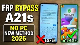 Samsung A21s FRP Bypass New Security WITHOUT PC! 100% SUCCESS ‼️