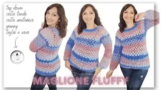 Tecniche avanzate svelate per il mio maglione top down con collo anatomico: Fluffy