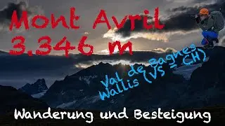 Mount Avril im Val de Bagnes
