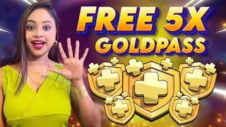 Coc free goldpass😍 how to get free goldpass in clash of clans✅