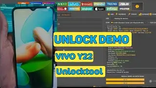 unlock Demo vivo Y22 via unlocktool one click