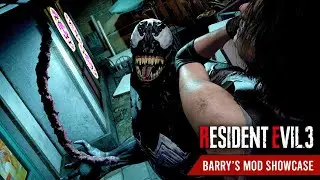 Resident Evil 3 Remake MODS | Epic Nemesis is Venom Mod