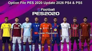 Option File PES 2020 Update 2026 V11 PS4 & PS5
