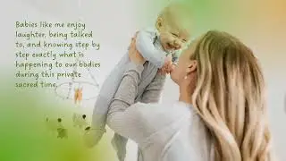 Diaper Changing Time Is Sacred Time| Sacred Time Series|Socio-Emotional Regulation #calm