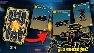 Abriendo 5 Tabletas Ultimate! ¿Consigo al Ultimate Rayker? | War Robots [WR]