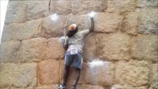 WORLDS BEST WALL CLIMBING SKILLS -  Koti Raj  - THE MONKEY KING