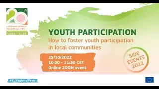 YOUTH PARTICIPATION – How to foster youth participation in local communities?