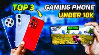 Top 3 😍 90 fps Gaming Phone Under ₹10k For Pubg & Bgmi 🔥 | Best phone under 10000