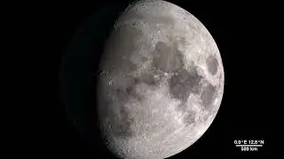 Tour of the Moon in 4K by #nasa #moon #space #lunar