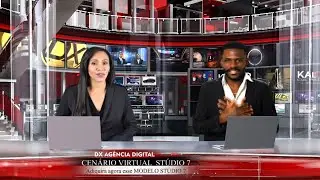 3D NEWS TV STUDIO SET | VIRTUAL GREEN SCREEN BACKGROUND | After effects Intro Templates FREE 2022