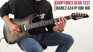 Ibanez AZ47P1QM-BIB | Demo and Playthrough (2022 New Model)