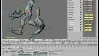 Blender Tutorial: Walk and Run Cycle