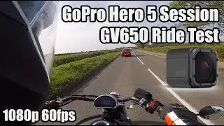 GoPro Hero 5 Session - GV650 Ride Test