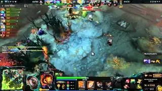 Fnatic vs Empire Top Highlights Match 1 Live Comentary Dota 2 Champions League June 25, 2014