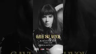 Gaye Su Akyol, 16 Ağustos Cuma akşamı Bodrum Antik Tiyatro’da. Biletler Passo’da. 🎫