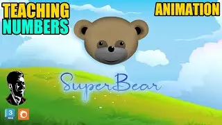 Super bear 🐻 cartoon animation for kids child 👼 #youtuber #youtubeshorts #cartoon #kidsvideo #kids