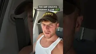 LINK ON OUR MOST RECENT VID. THE GDP CRUCIFIX PROGRAM IS LIVE 🐉🥦 #hollywood #fitness