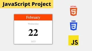 Create a Mini Calendar | JavaScript Project Tutorial For Beginners