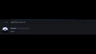 Nightfall 2nd Pass
