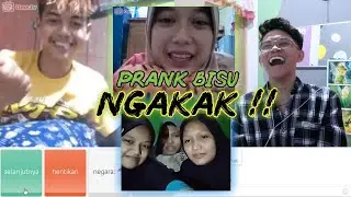PRANK MENJADI BISU DI OME TV!! REAKSINYA BIKIN ......