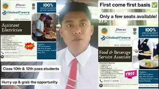 Free training for class 10th and 12th pass students #video - 92