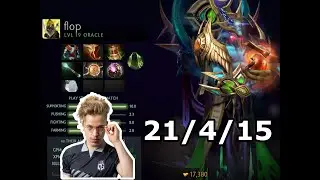 Dota 2: Topson (Oracle) Destroys Bat rider in Mid
