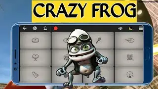 Crazy Frog - Axel F - WalkBand Cover | Piano + Drumming | Easy Mobile Piano Tutorial On Walk Band