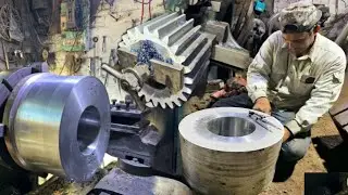 How To Do Manufacturing Large Machinery Pinion & Gear wheel Making Process Unique process