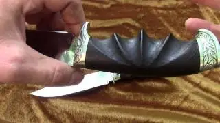 Рисунок на рукояти ножа 