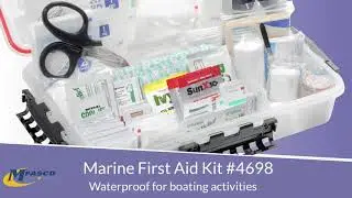 4698 Marine Waterproof First Aid Kit - MFASCO #4698