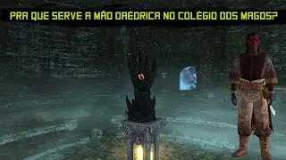 Skyrim - A quest secreta da Mão Daédrica no colégio de Winterhold! Pra que serve essa Mão?