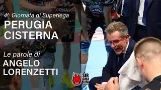 Post Match | Le parole del Coach Angelo Lorenzetti dopo la vittoria contro Cisterna